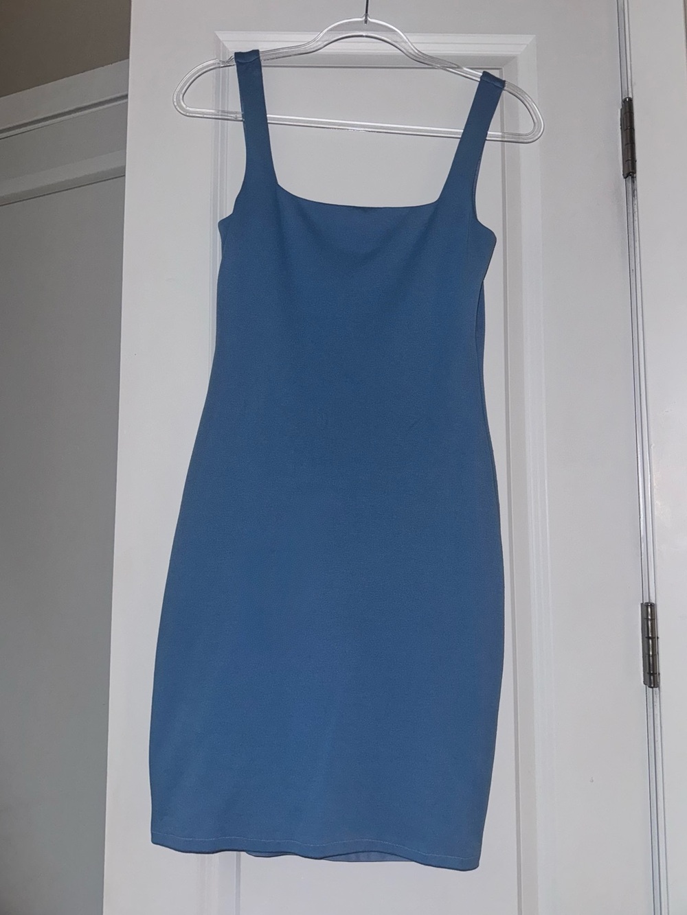 Lovers + Friends Medium Midi Dress Blue Donatella Sleeveless